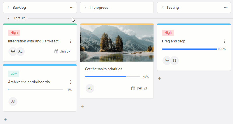 Dhtmlx Kanban With Angular Codesandbox - Incredible Dark Image - 4K