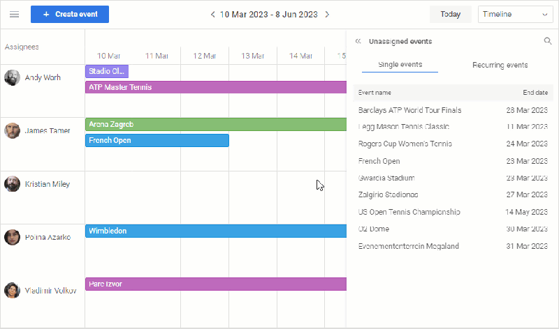 Dhtmlx Event Calendar 2 0 With Timeline View Recurring Events More - Download High Quality Mountain Image | Retina