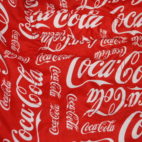 (0.0) stars out of 5 stars write a review. Coca Cola Swim Cocacola Theme Logo Mens Swim Trunks Shorts Sz 38 Poshmark