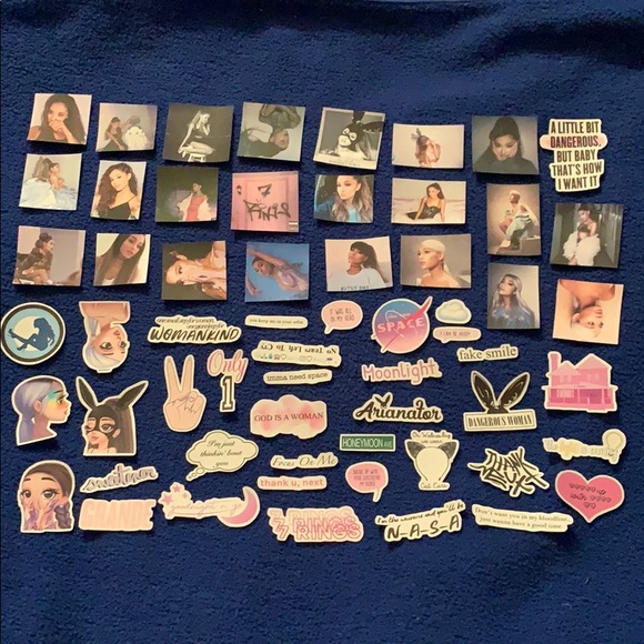 ariana grande other 6 ariana grande stickers poshmark