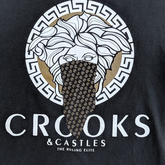Crooks Castles Shirts Crooks And Castles Medusa W Bandana T Shirt Poshmark