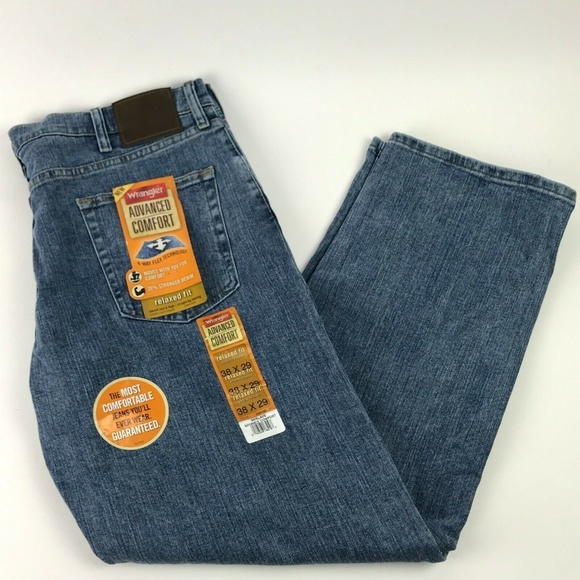 pix Wrangler Advanced Comfort Jeans wrangler advanced comfort jeans relaxed 9wrlavs