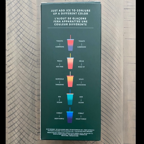 When starbucks introduced its new seasonal holiday cups at the beginning of november, i doubt that anyone anticipated that the cups — a minimalist red color with a subtle ombre effect — would become a source of national controversy. Starbucks Other | Starbucks 220 Color Changing Reusable