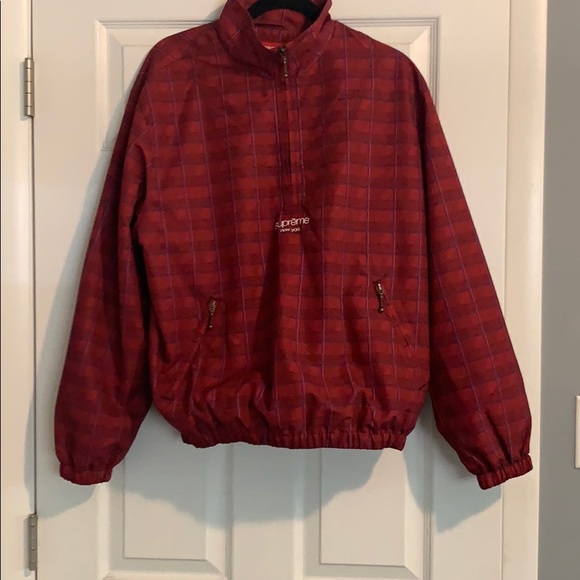 Vintage Haglofs Polartec Half Zip Fleece Wavey Depop Half Zip Pullover Sweatshirts Zip Half Zip Warm Up ss 18 - Red.