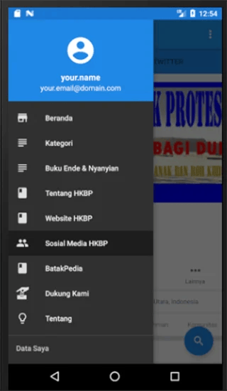 Aplikasi Android HKBP (unofficial)