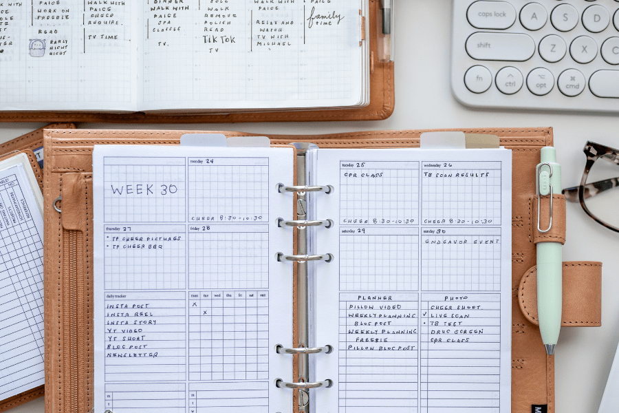 The Art of Planning: How to Create an Effective Weekly Schedule ...