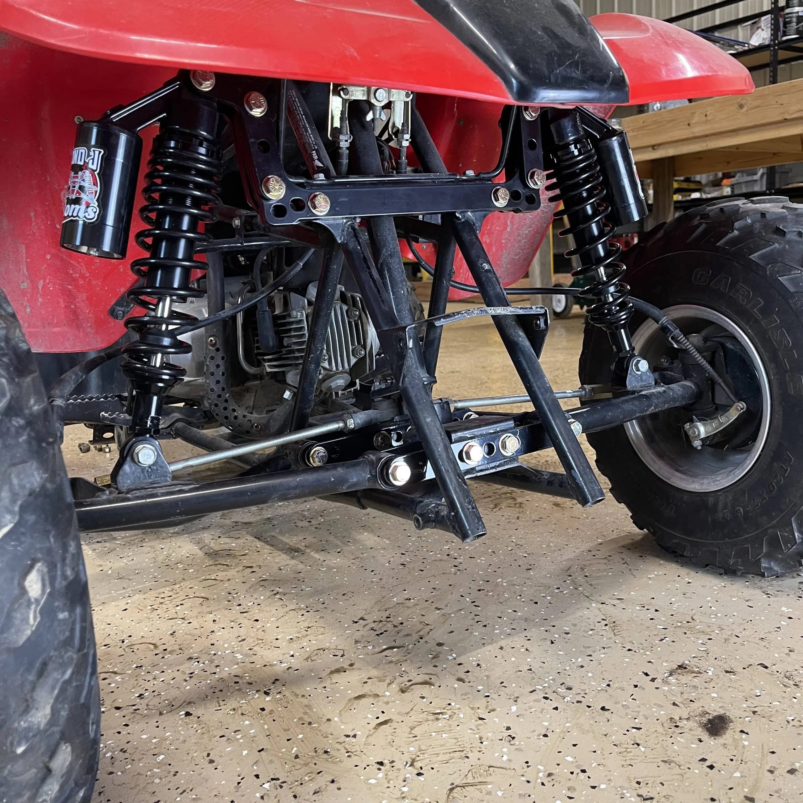 Pre-2006 Honda TRX90 A-arms & Shocks Conversion Widening Kit ( 6 In - Foto 6