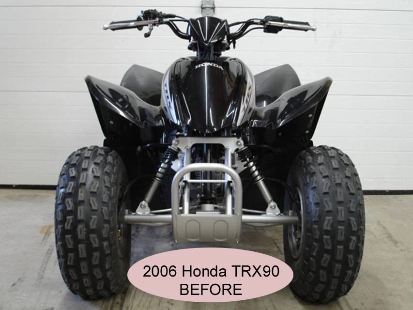 Pre-2006 Honda TRX90 A-arms & Shocks Conversion Widening Kit ( 6 In - Foto 2