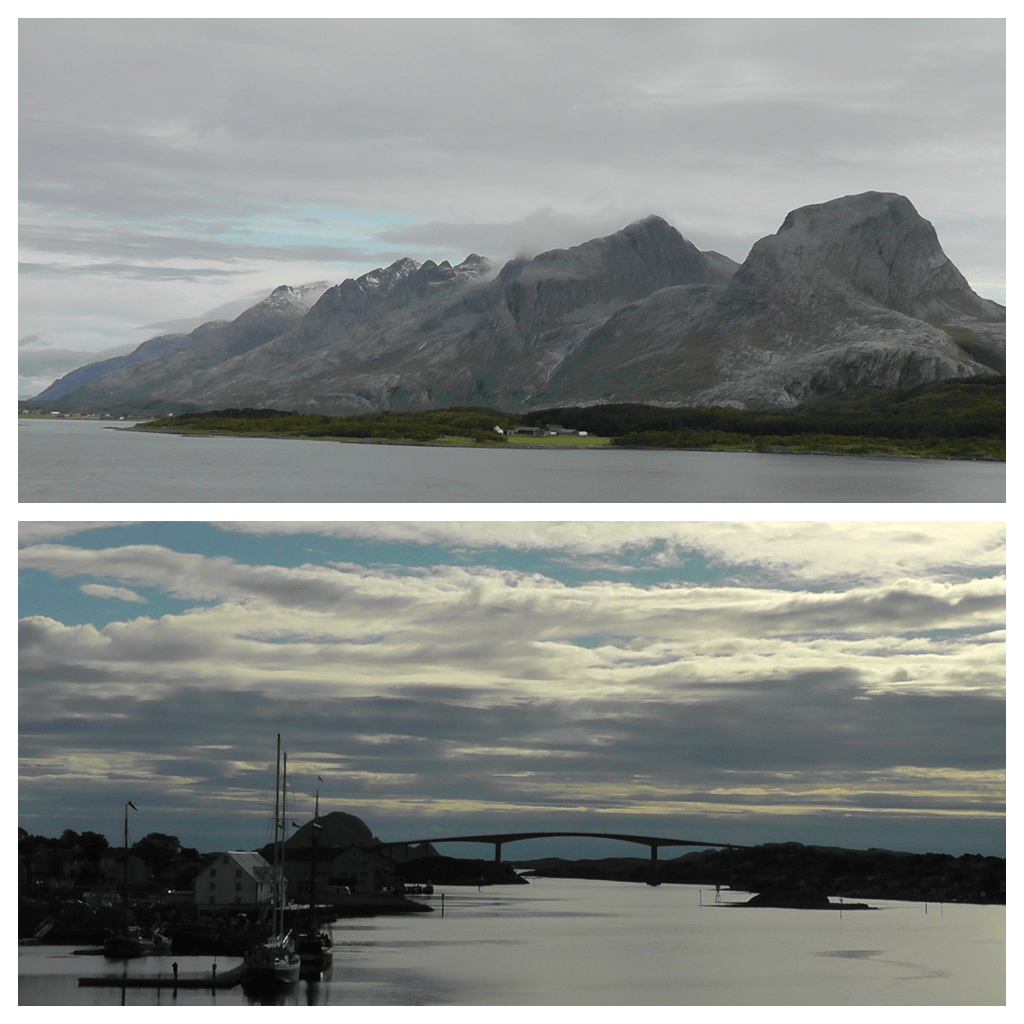 Die Sieben Schwestern und Ausblick von Brønnøysund