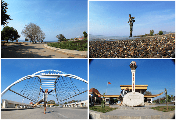 Diseberang Portal Perbatasan