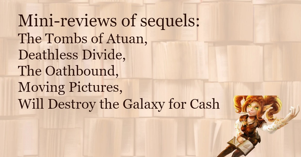 SciFi And Fantasy Reviews: The Tombs Of Atuan, Deathless Divide