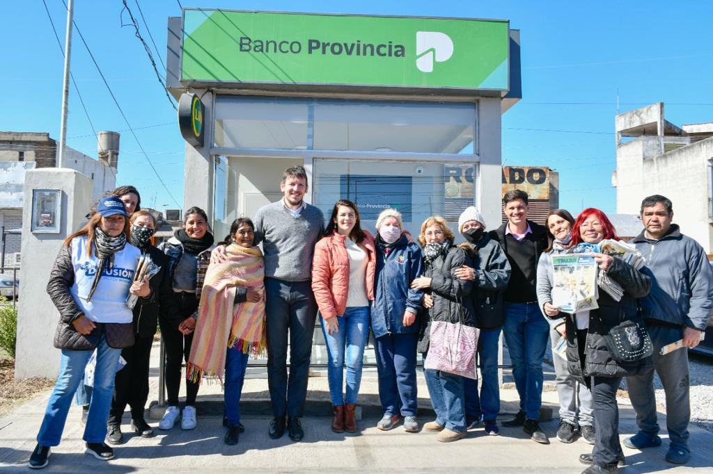 Moreno: Inauguraron nuevos cajeros automáticos en Trujui