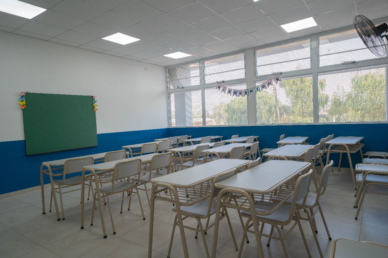 Avanzan las obras en los institutos educativos de Cuartel V