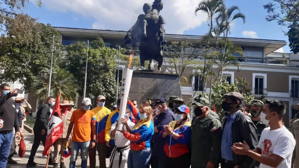 Antorcha Libertaria en Los Teques