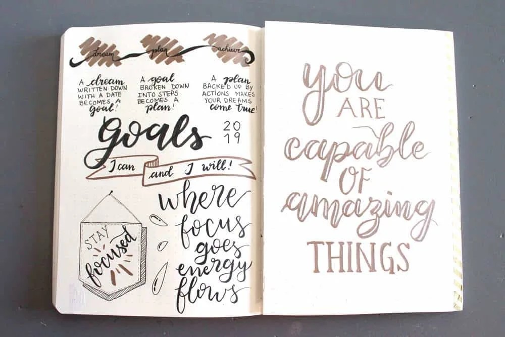 the best bullet journal quotes