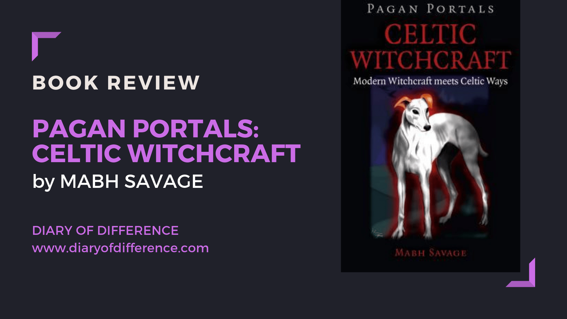 pagan portals celtic witchcraft mabh savage witch spell spells magic book review books spooky goodreads netgalley book blog blogging wordpress diary of difference diaryofdifference