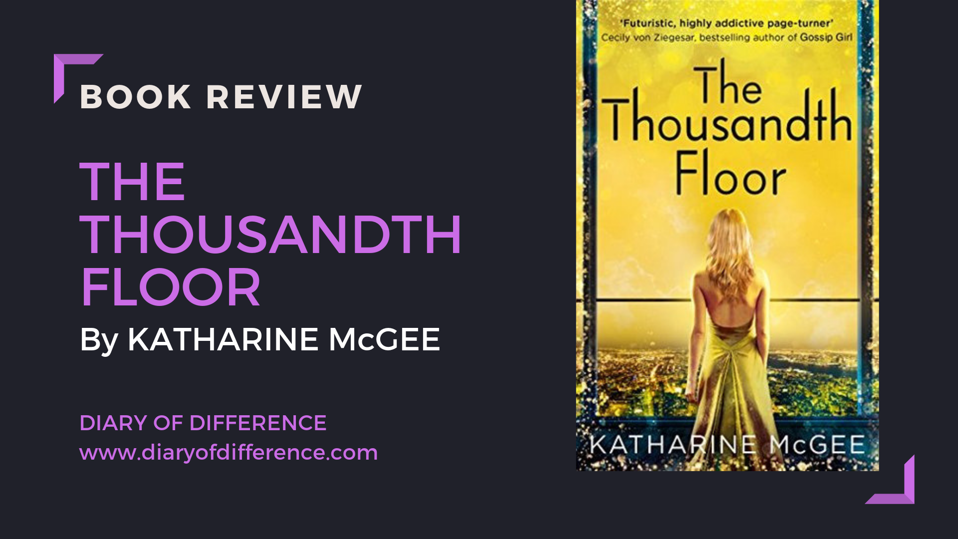 the thousandth floor katharine mcgee book review books goodreads netgalley harper collins harpercollins overeading love reading uk england usa new york us united states