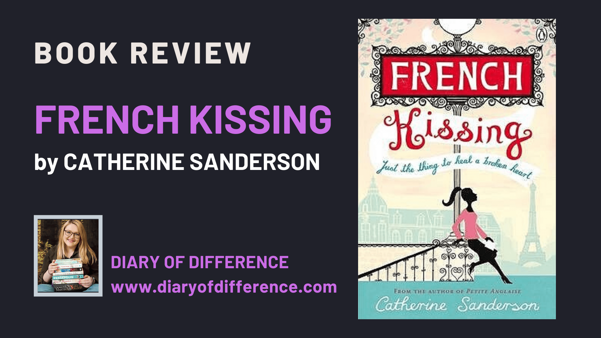 French Kissing by Catherine Sanderson book review books blog blogging diary of difference diaryofdifference blogger