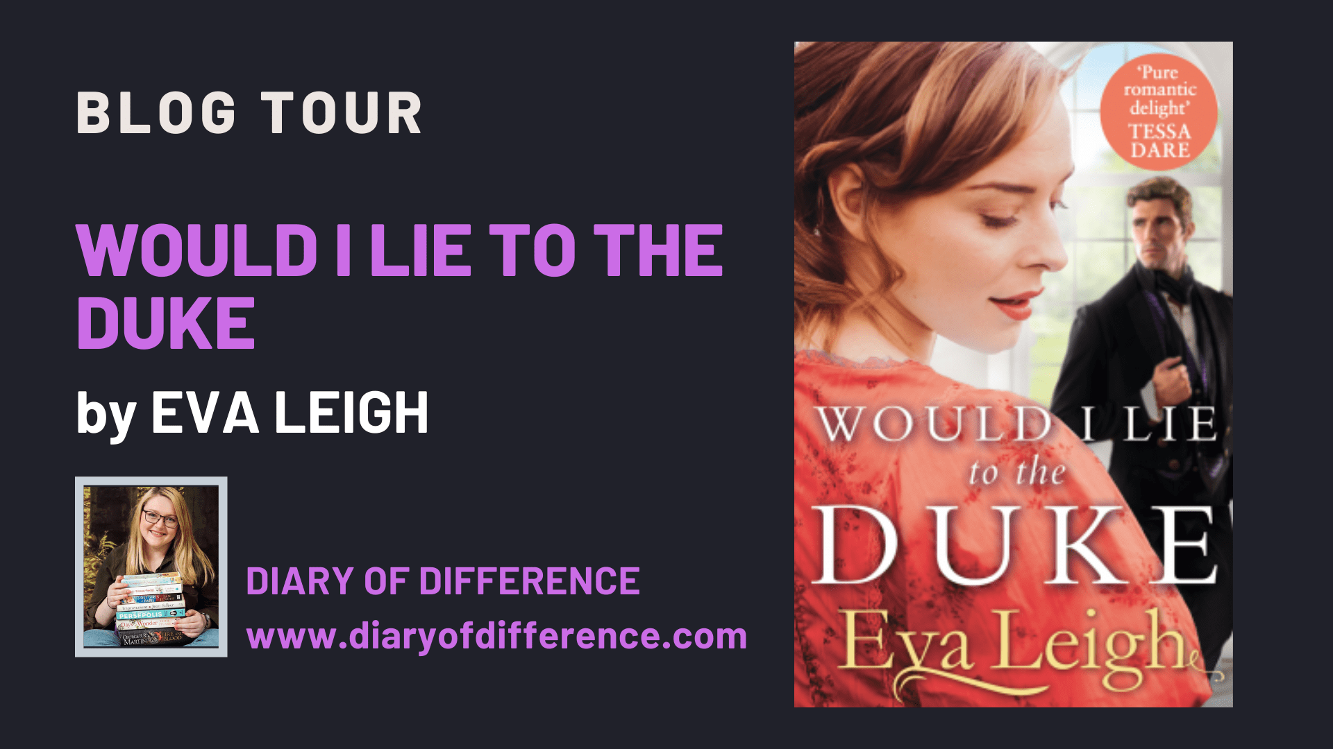 Would I Lie to the Duke by Eva Leigh [BLOG TOUR]