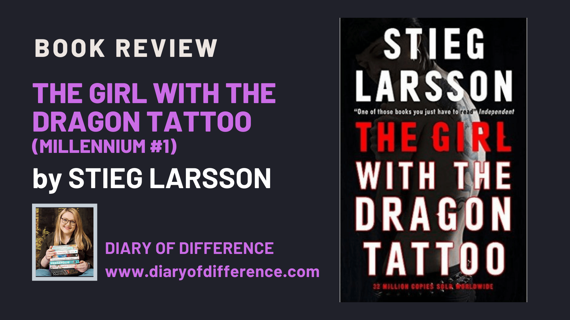 The Girl With the Dragon Tattoo by Stieg Larsson [BOOK REVIEW]
