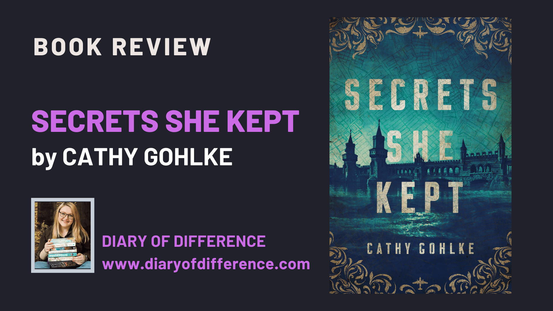 Secrets She Kept by Cathy Gohlke [BOOK REVIEW]