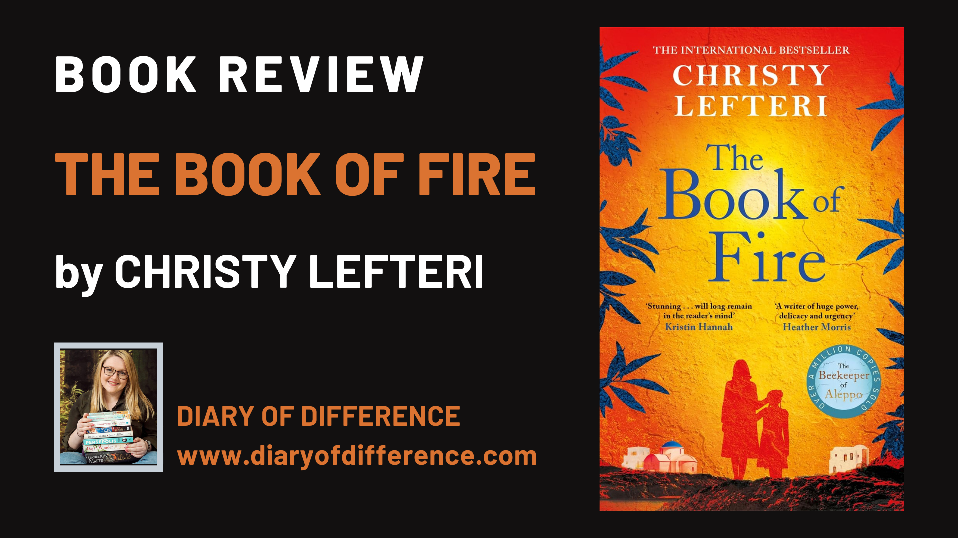 The Book of Fire by Christy Lefteri [BOOK REVIEW]