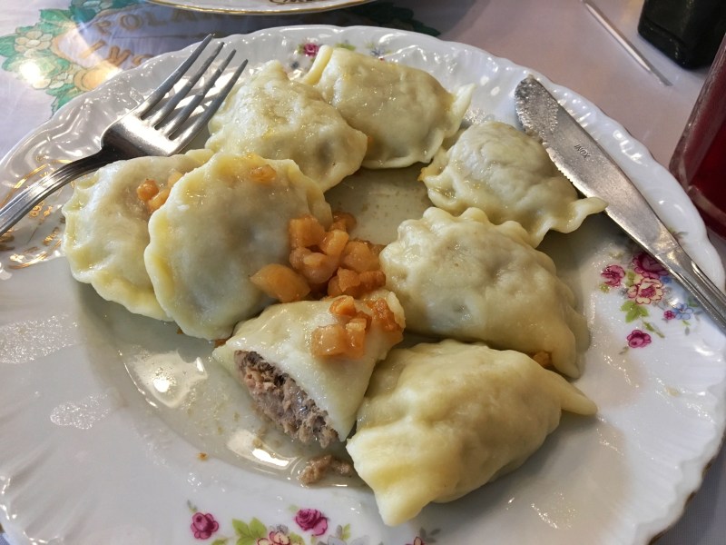 Pierogi food Krakow Poland