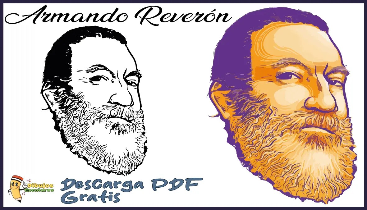 Dibujo de Armando Reverón para Colorear