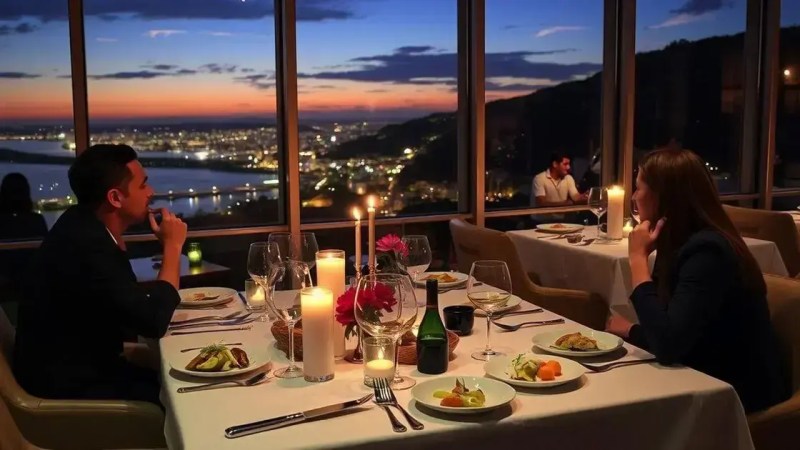 Restaurantes românticos para um jantar especial