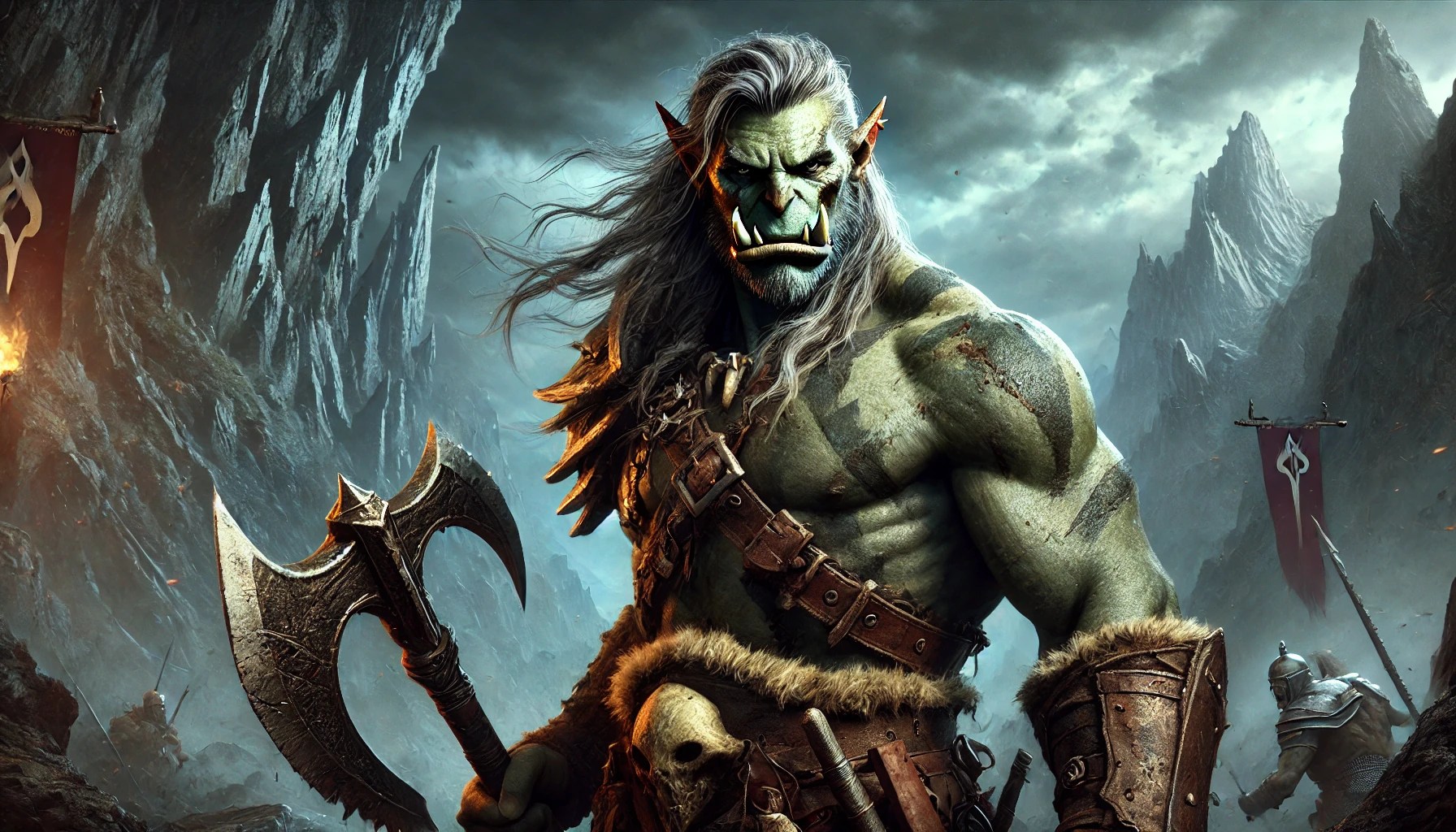 Halb-Ork in Dungeons and Dragons, half orc