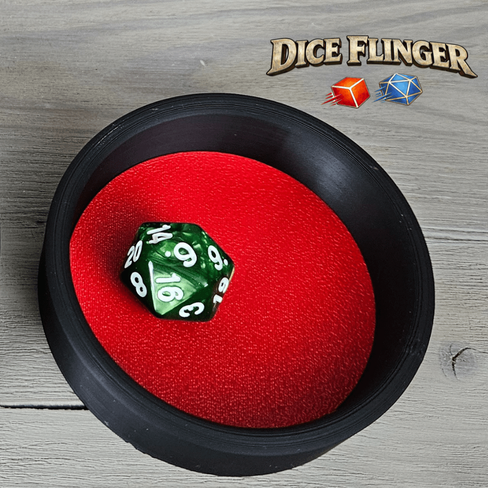 Round Dice Tray- Mini Size