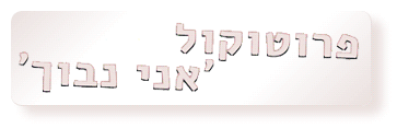 פרוטוקול מבוכתי: 1. הכרזה - "אני נבוך" 2. הצהרה - "אני נבוך" 3. עדכון - "קרה ככה" 4. טיפול בפשלה - "אני מציע ש..."