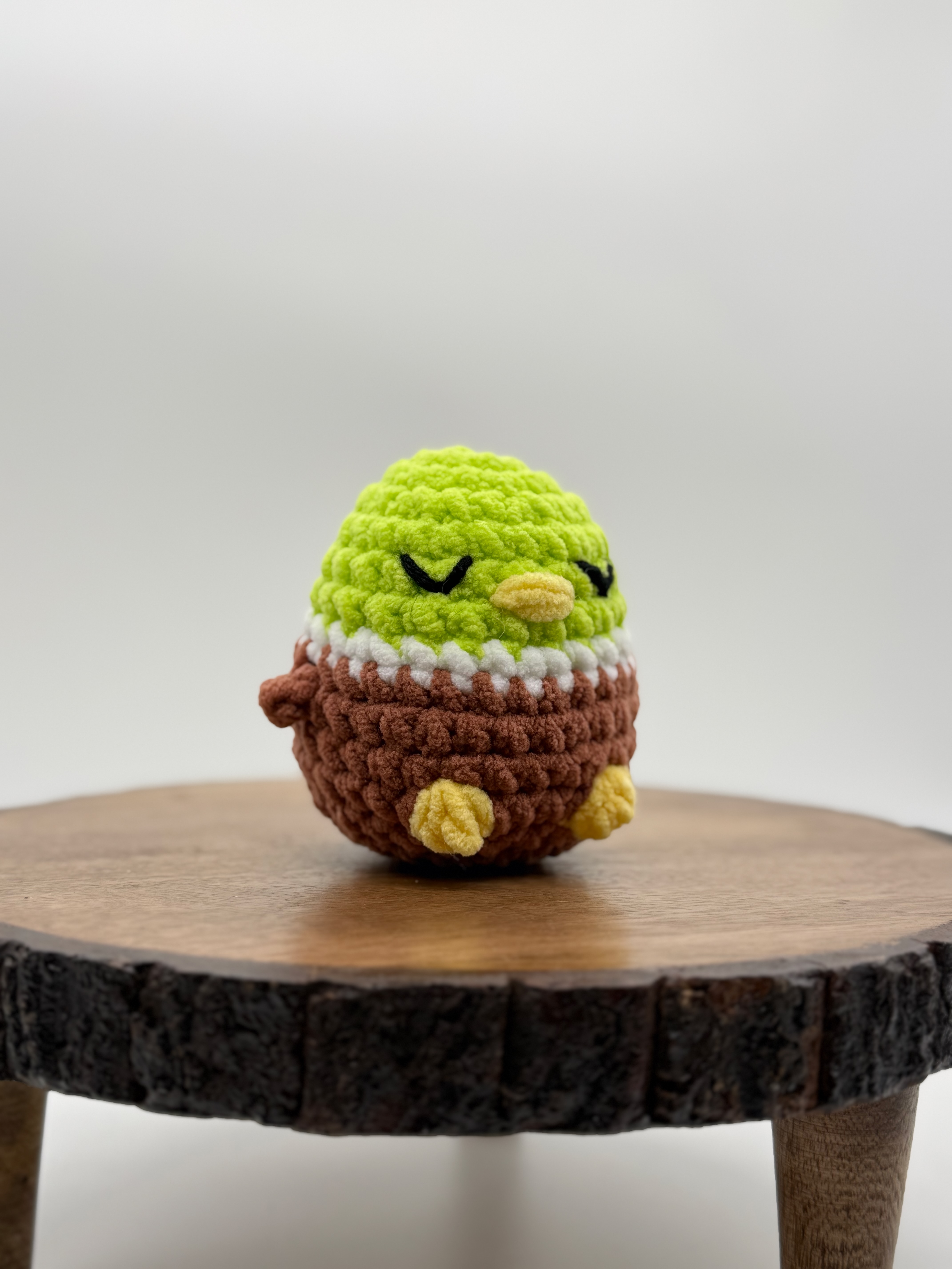 Chubby Mallard Duck: Handcrafted Adorable Plush Toy