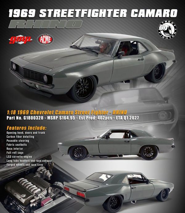 GMP’s Revival & LTD ED Camaro, MR Collection SVJ — Diecast News Roundup, September 3