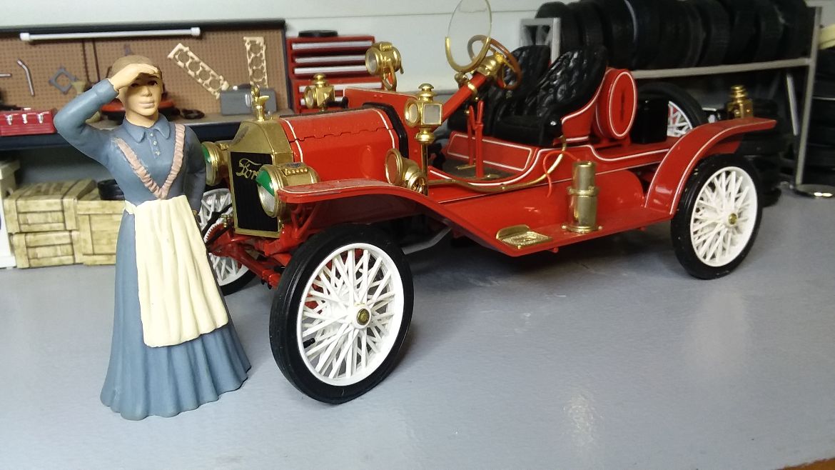 フォード 1913 モデル Tスピードスター Model T 1913 Speedster with American Sport Car Drivers - ICM
