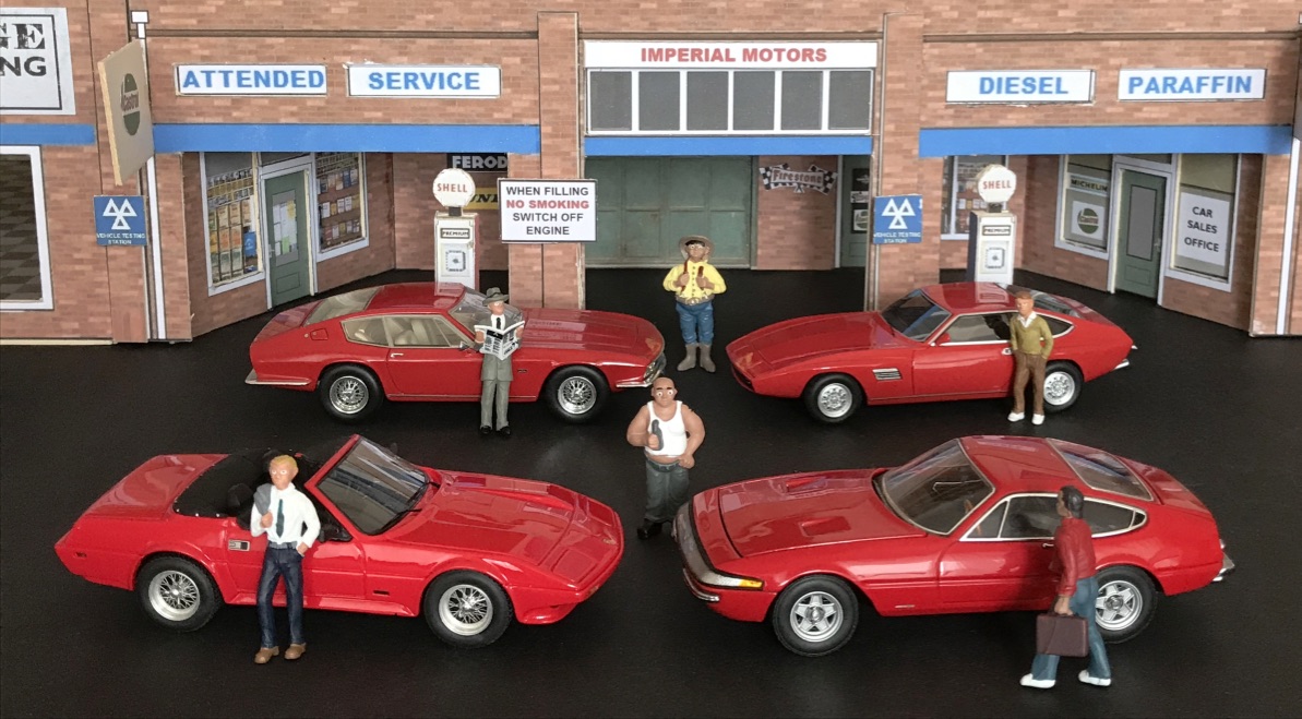 PICS – Ferrari 365 GTB/4 Michelotti NART Spider by Matrix Scale