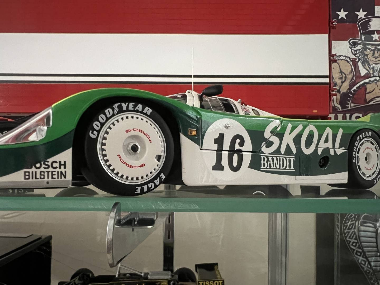 ミニカー Porsche 962 C #55 Skoal Bandit 1984 Bid On The Bandit: Fitzpatrick Porsche 956B Goes to Auction