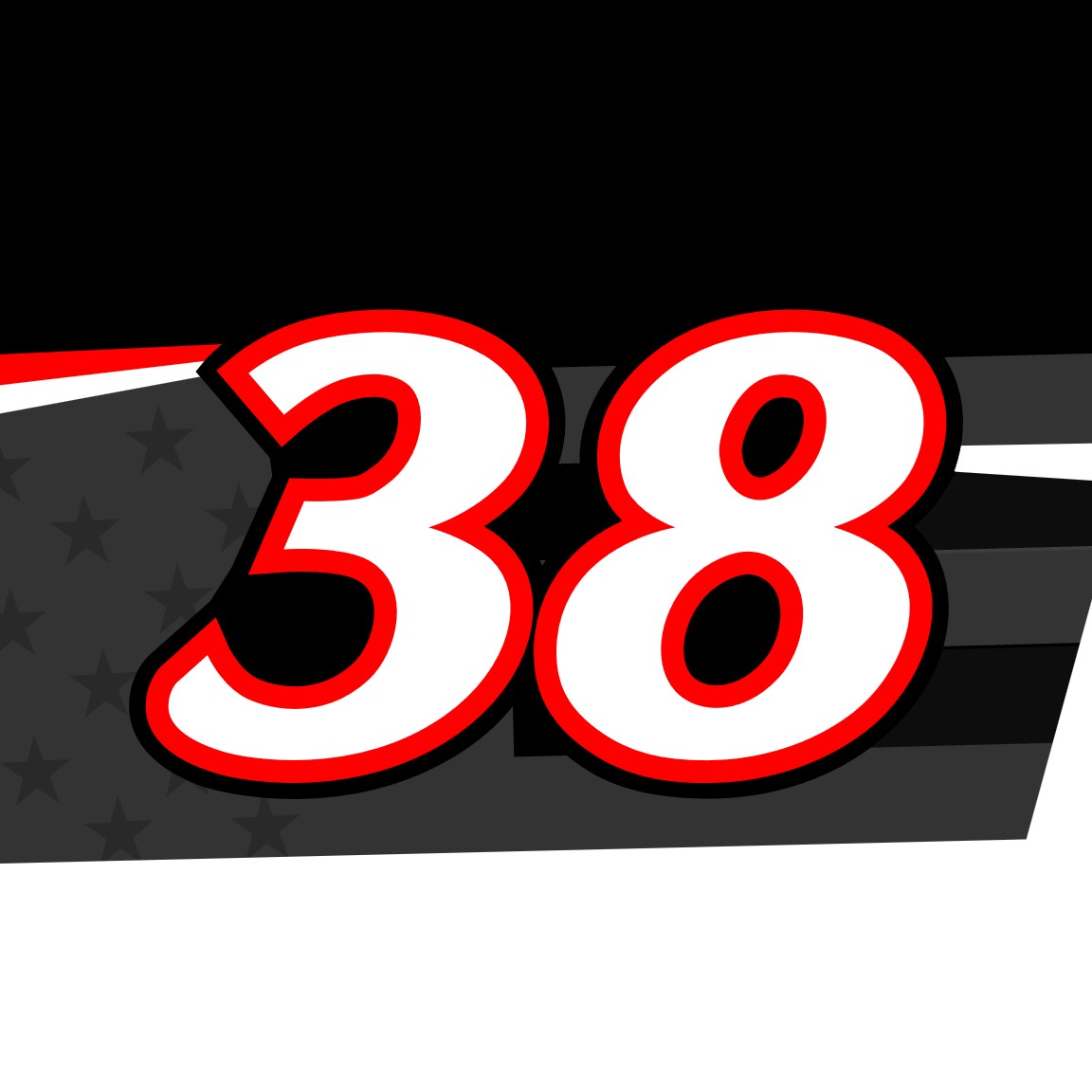 2022 ZANE SMITH TRUCK NUMBER CARDS