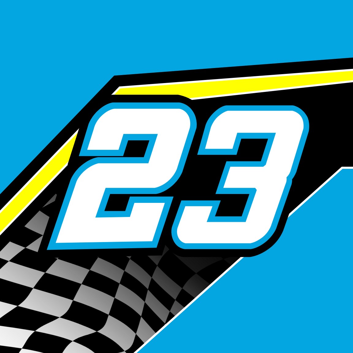 ナンバーアンドン 2022 ANTHONY ALFREDO XFINITY NUMBER CARDS