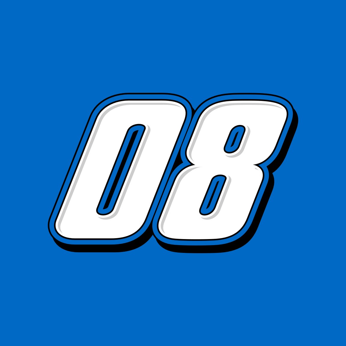 2023 GRAY GAULDING XFINITY NUMBER CARDS