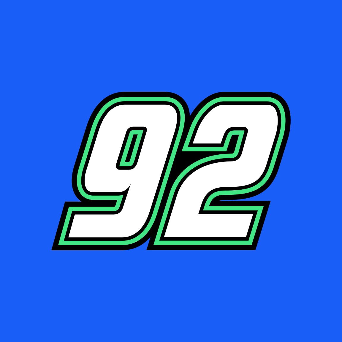 2023 JOSH WILLIAMS XFINITY NUMBER CARDS
