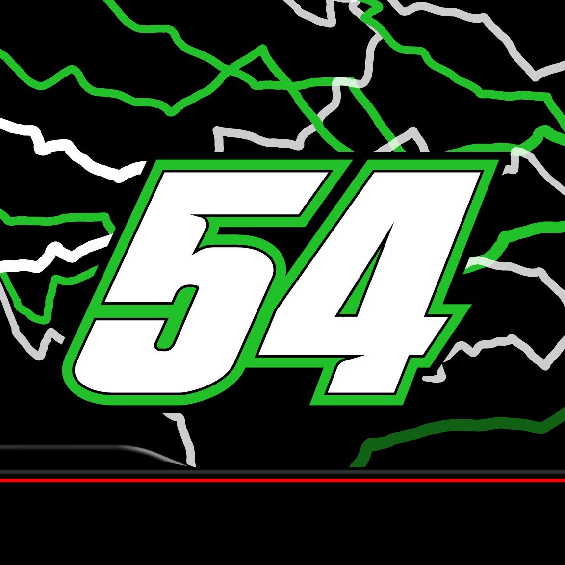 2023 TY GIBBS CUP NUMBER CARDS