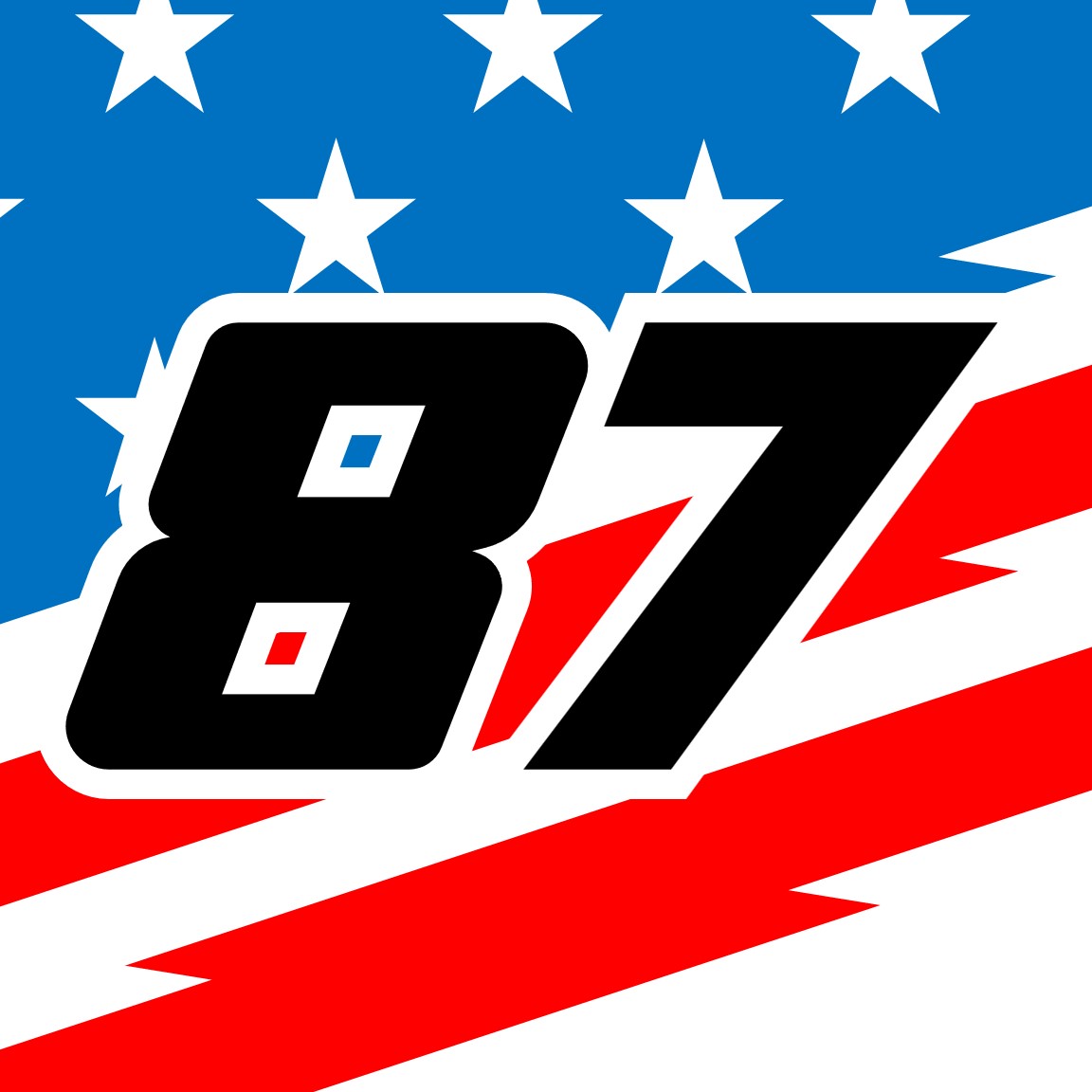 2023 ANDY LALLY XFINITY NUMBER CARDS