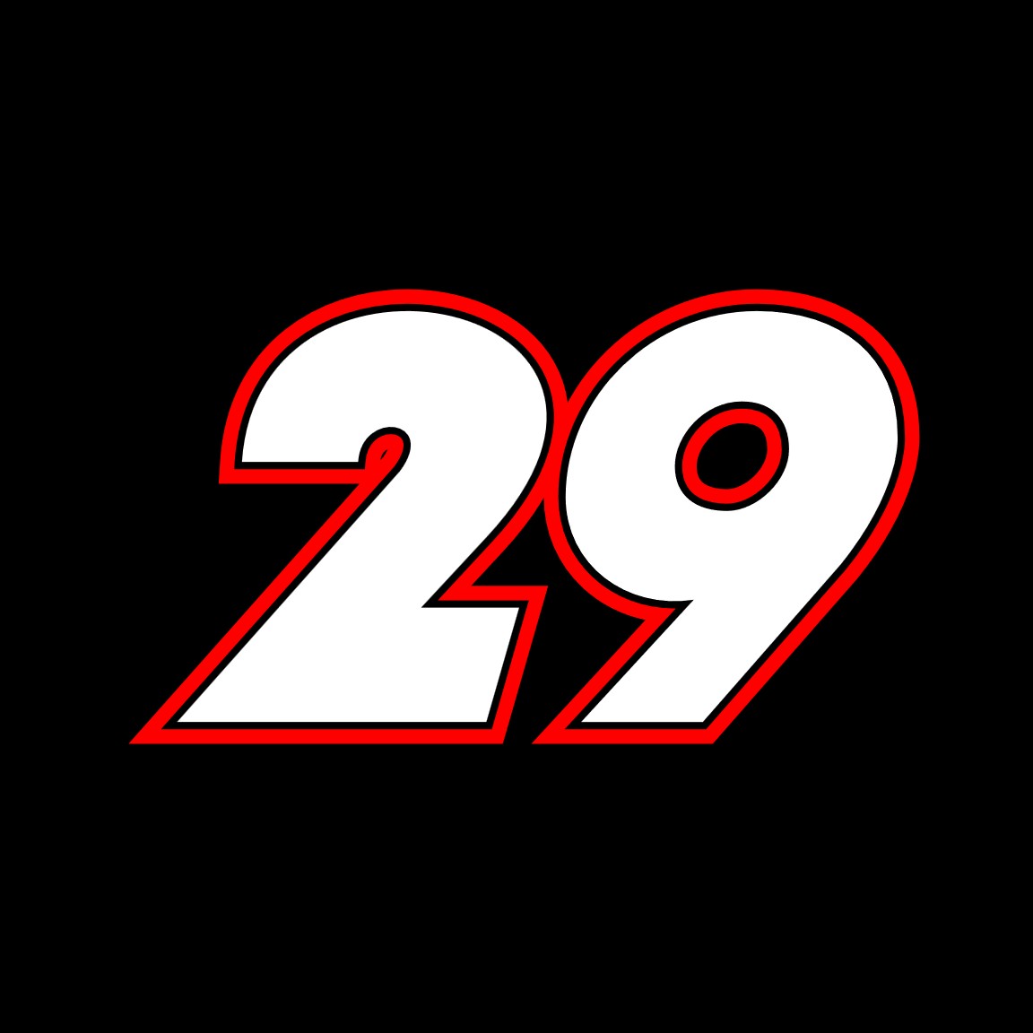 ゼリー ページ 2025 J.J. YELEY XFINITY NUMBER CARDS