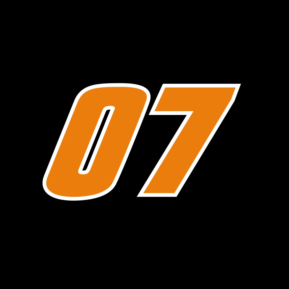 2025 PATRICK EMERLING XFINITY NUMBER CARDS