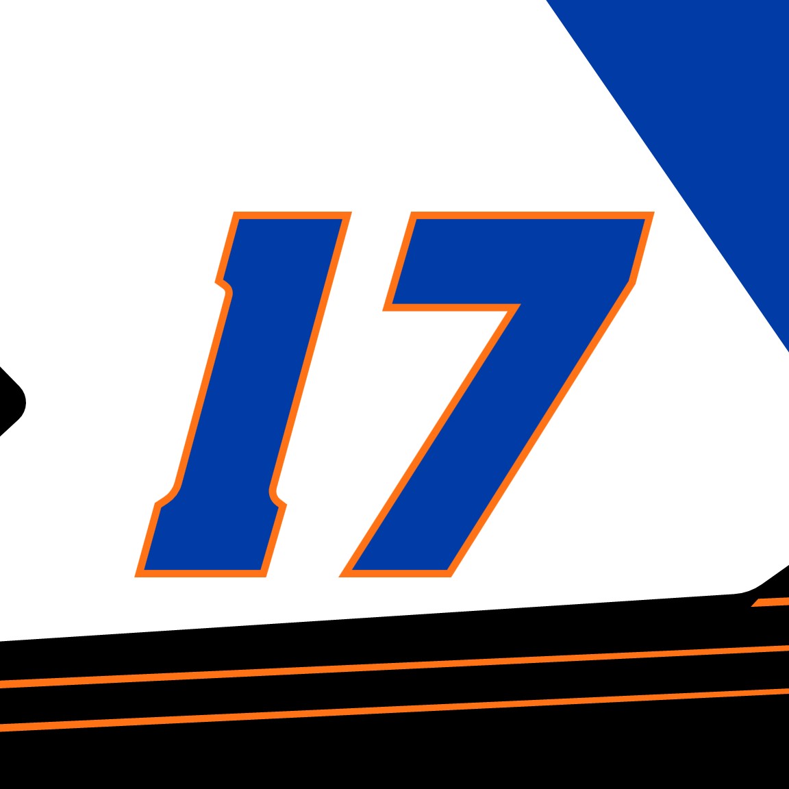 2025 KYLE LARSON XFINITY NUMBER CARDS