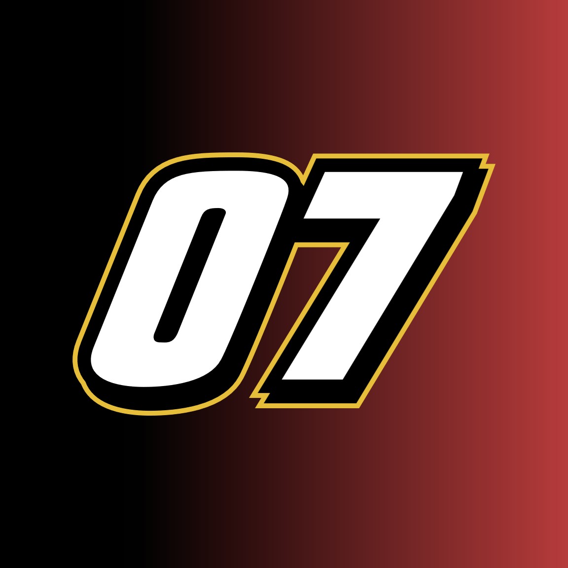 2025 NICK LEITZ XFINITY NUMBER CARDS