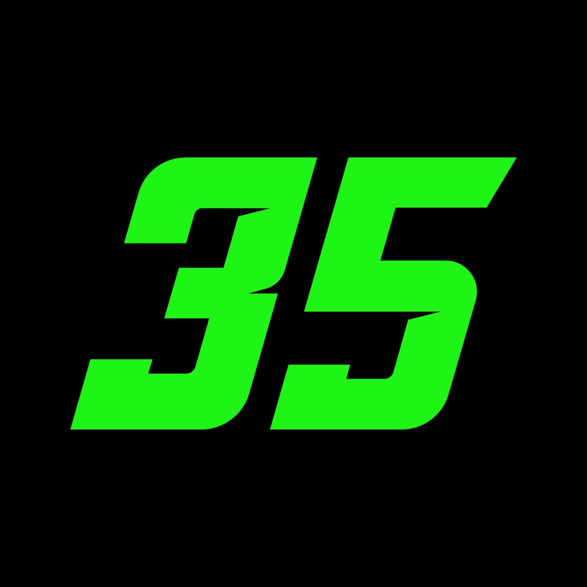2025 STEFAN PARSONS XFINITY NUMBER CARDS