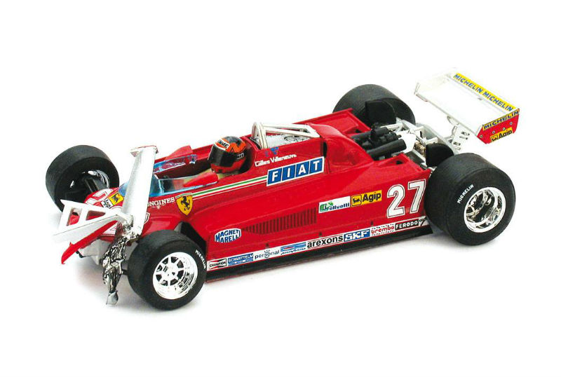 Brumm Ferrari 126 Ck Turbo Gp Canada Diecastsociety Com