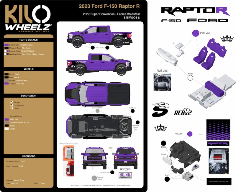 KiLO Wheelz Raptor Exclusive 1